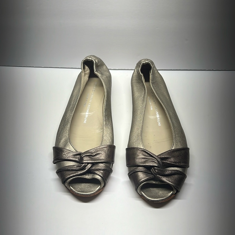 Atilio Giusti Leombruni open toe Flats shoes size 38.5